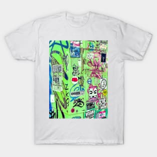 Green Street Sticker Urban Tag NYC T-Shirt